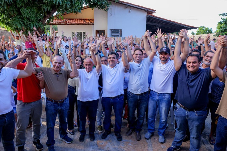 Situação e oposição se unem em apoio a Rafael Fonteles nos quatro municípios visitados no Norte do Piauí