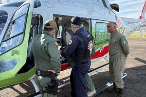 SSP-PI participa de intercâmbio técnico em Santa Catarina para fortalecer operações aéreas (Foto: Dvulgação)